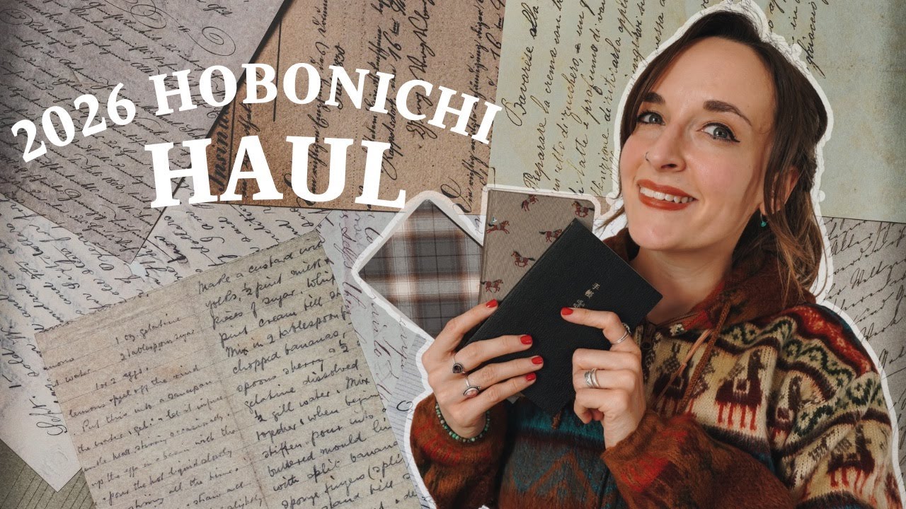 2026 HOBONICHI HAUL📝 | TECHO PLANNER A6 + WEEKS | STILO&STILE | Analog Living