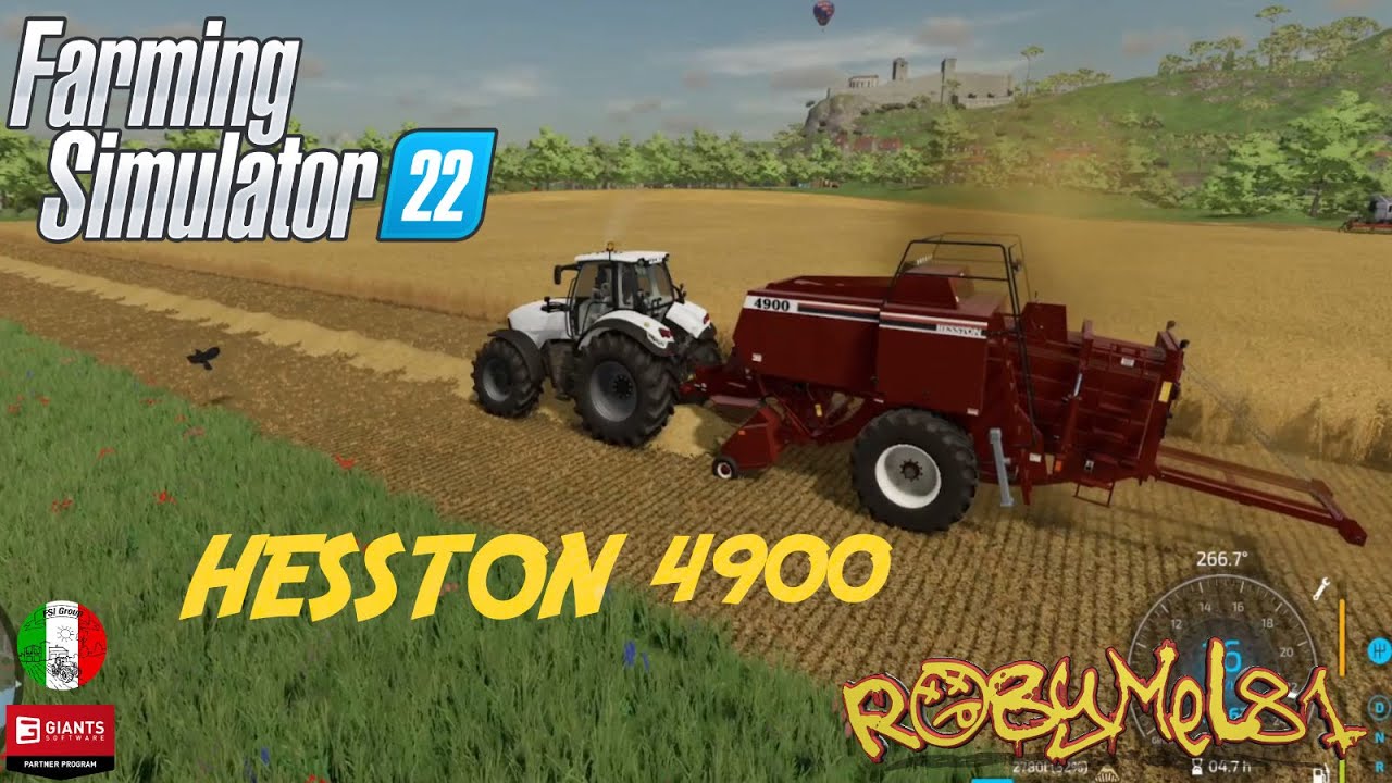 FARMING SIMULATOR 22 - ITA - SERIE EUROPEA - 35 - HESSTON 4900
