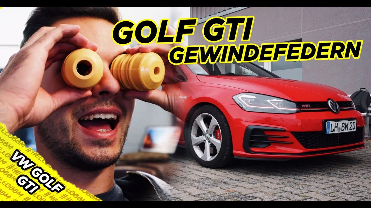 Unser VW Golf 7 GTI bekommt Gewindefedern!   BBM Motorsport Leihwagen Upgrade
