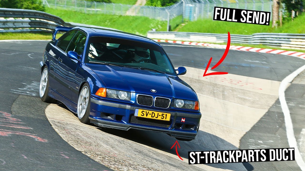 N&uuml;rburgring Trip! (E46 CSL, Z3 Coupe Onboard) + ST-Trackparts Duct Install