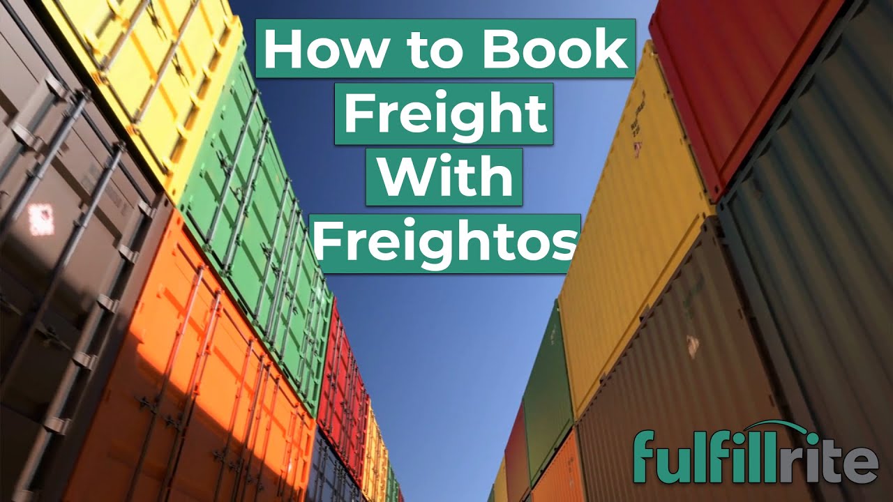 How to Book Freight with Freightos