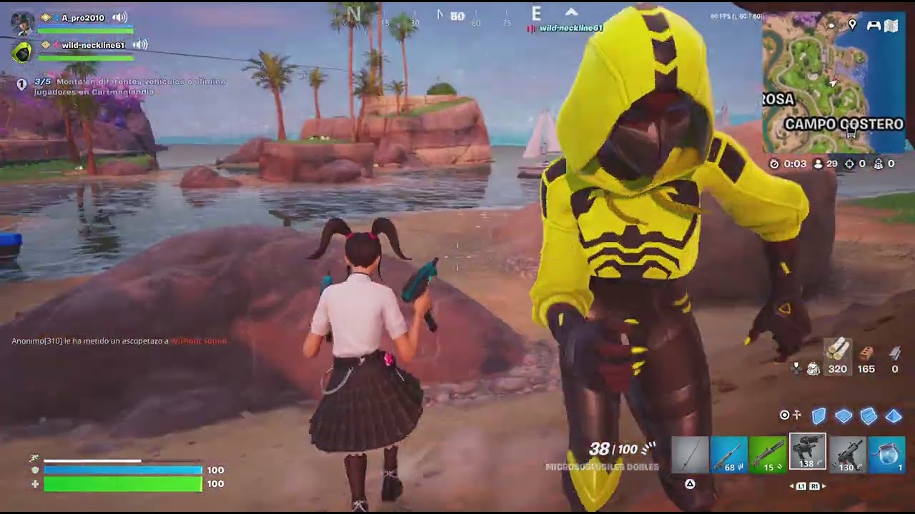 Jugando a Fortnite clasificatoria de Battle royale y subo a Platino 1