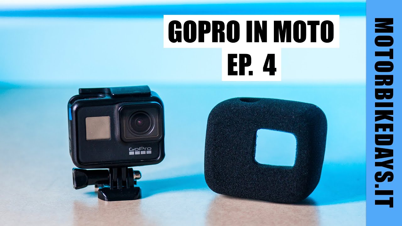 TUTORIAL GOPRO - EP 4 Migliorare l'audio nelle riprese video in moto🔉
