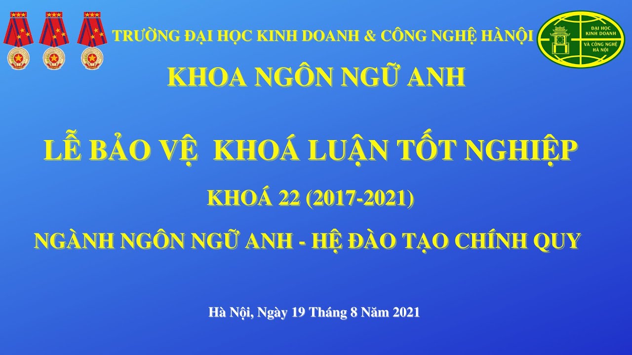 HĐ BẢO VỆ KHOÁ LUẬN TỐT NGHIỆP SỐ 02