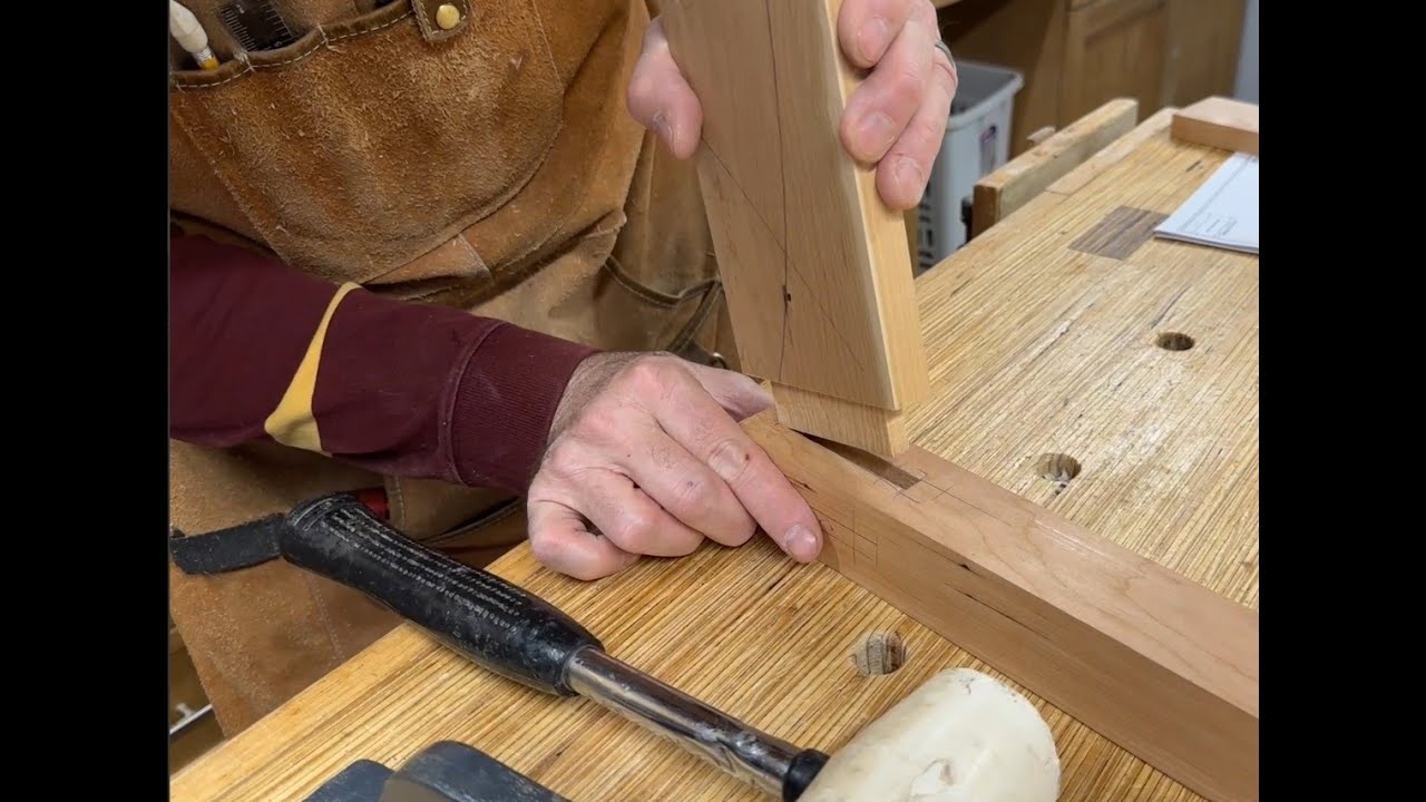 Traditional Mortise and Tenon Handcrafted at Twisted Tree Fabrications