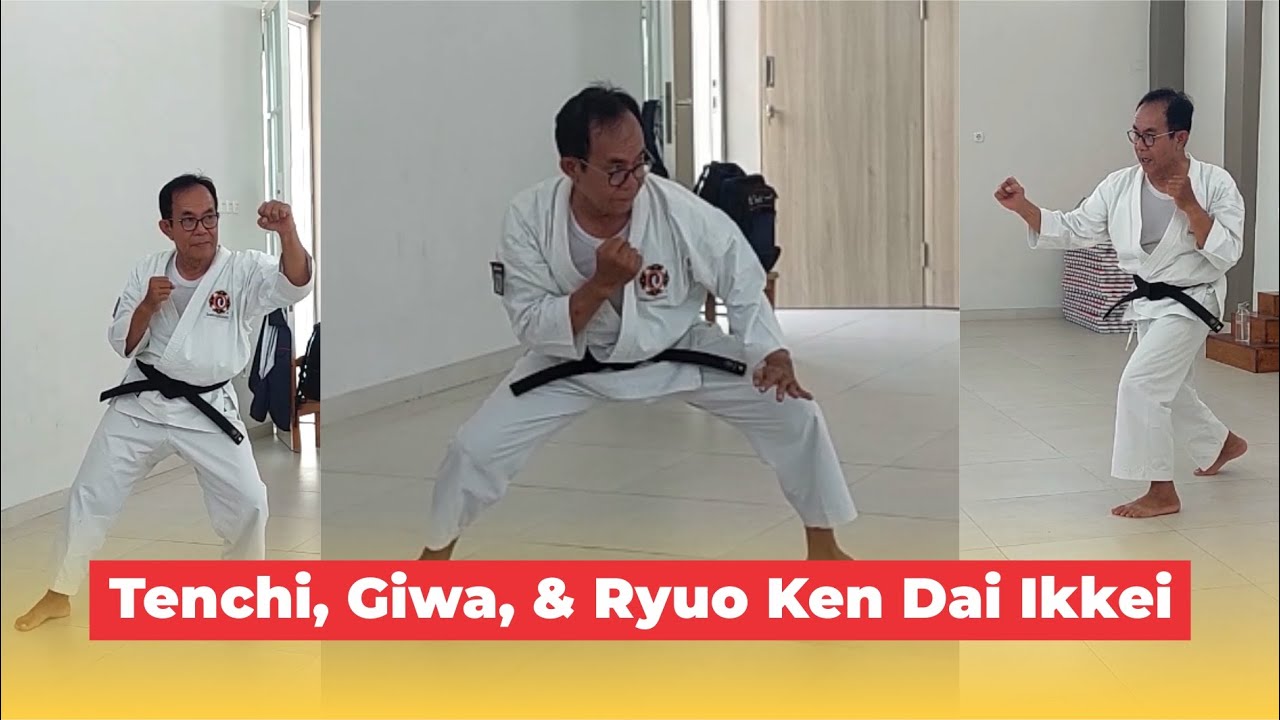 Tenchi, Giwa, & Ryuo Ken Dai Ikkei | Teknik Dasar Shorinji Kempo