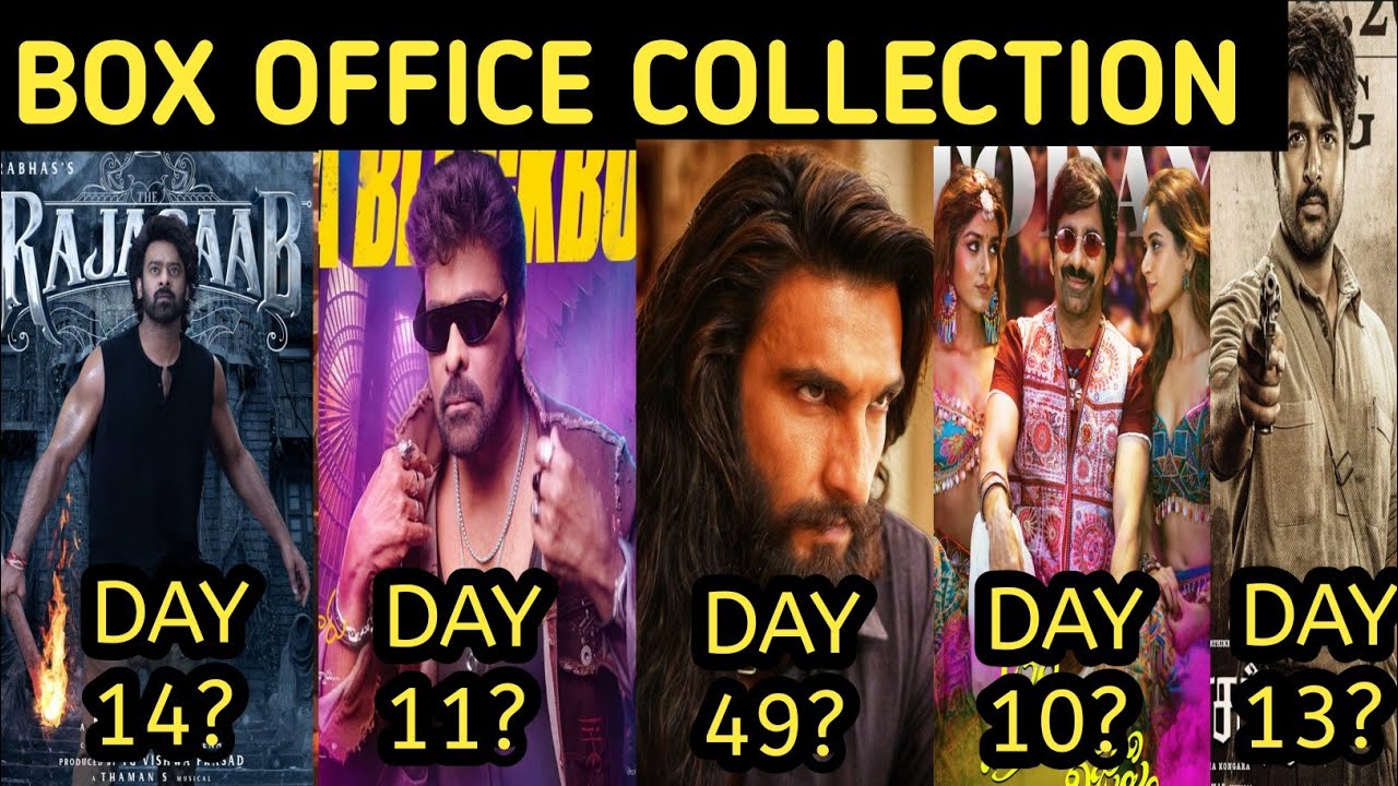 Dhurandhar Day 49 Collection, The Raja Saab, Mana Shankara Vara Prasad Garu Box Office Collection