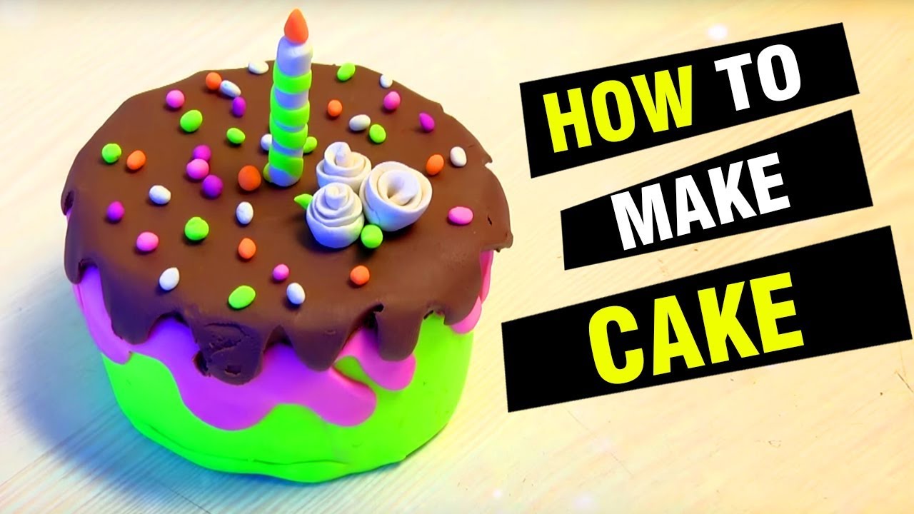 How To Make Play Doh cake | Play Doh Ideas | Birthday Cake | Play Doh For Kids | Cake | Easy DIY