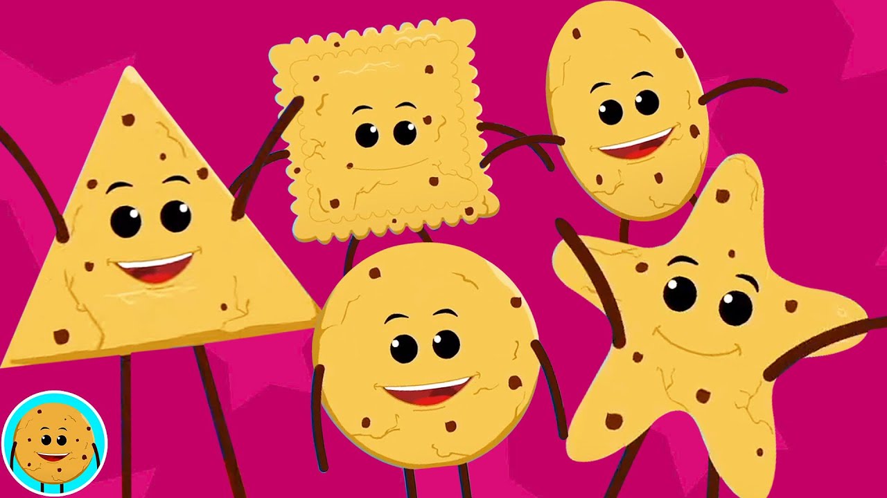 Five Little Shapes, Learning Videos and Preschool Songs for Babies
