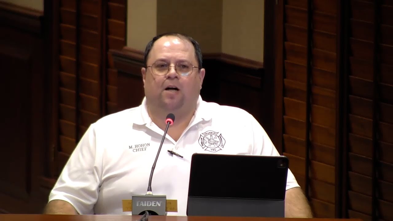 Granbury City Council, Jan 20, 2026: Authorization of Purchase of a Pumper Fire Apparatus for GVFD