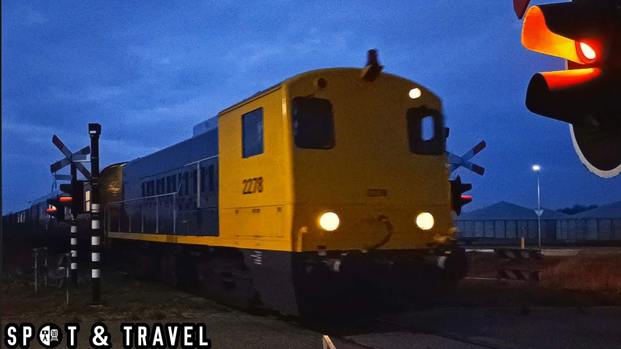 STAR Voorjaarsrit passeert overweg in Veendam! | Loc 2278 // Dutch heritage dinner train | 23-3-25!
