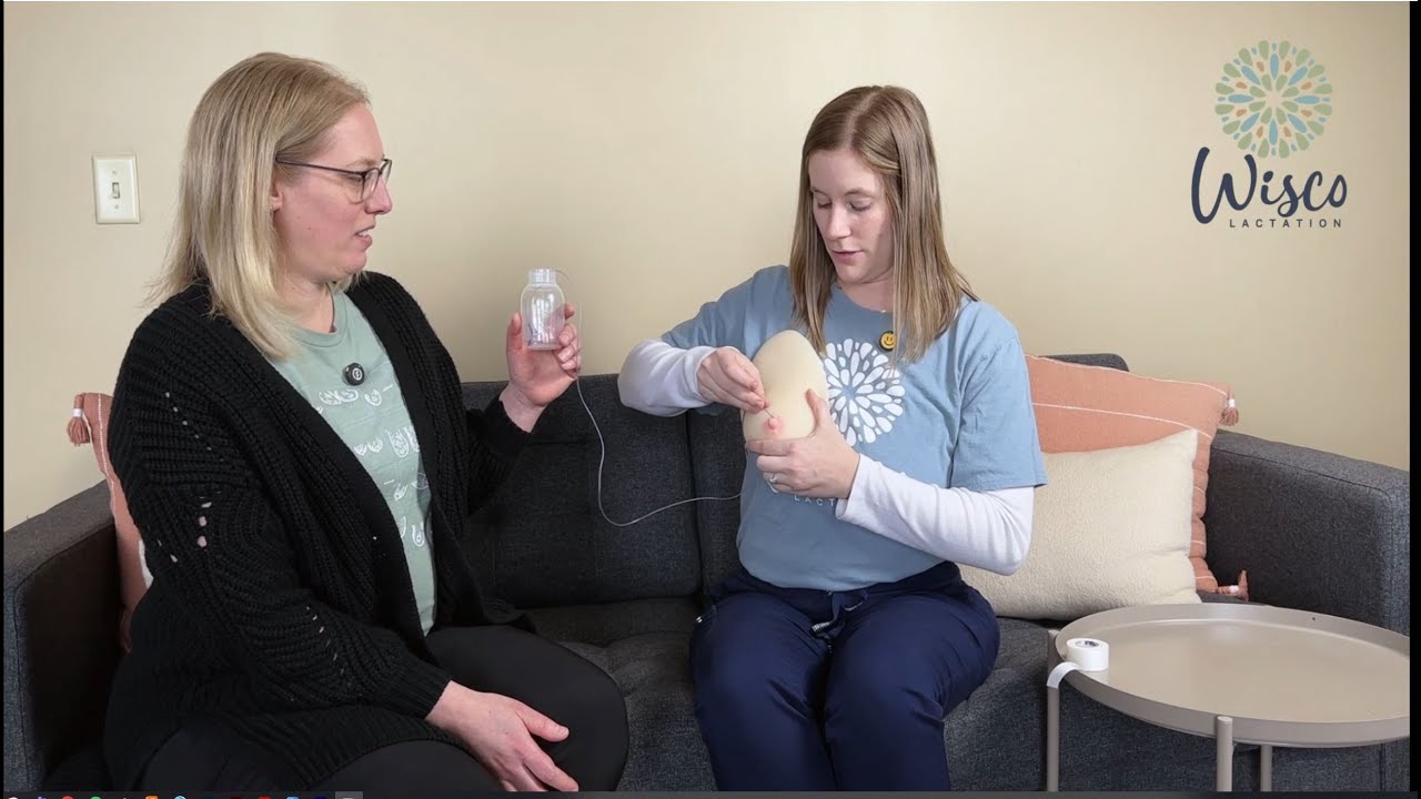 How to use a DIY Supplemental Nursing System