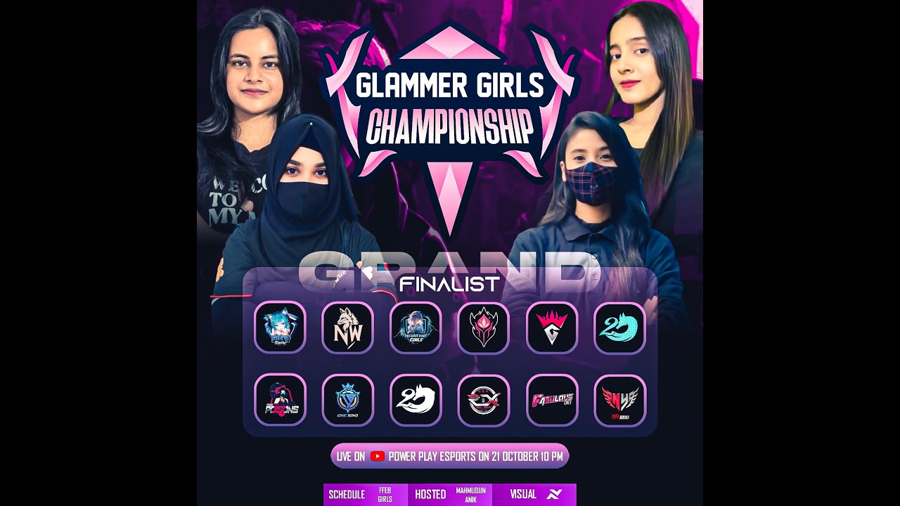GLAMMER GIRLS CHAMPIONSHIP || GRAND FINAL || POWERPLAY E-SPORTS ||