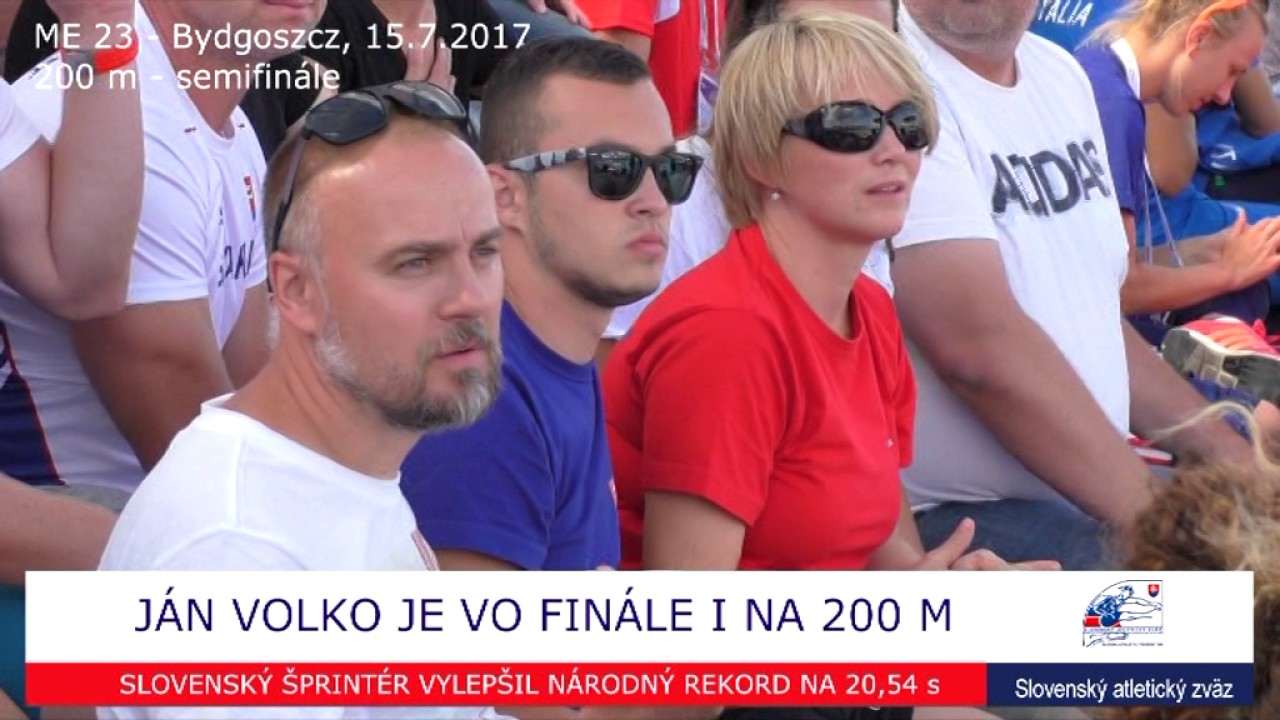 ME 23   JÁN VOLKO 200 m semifinále