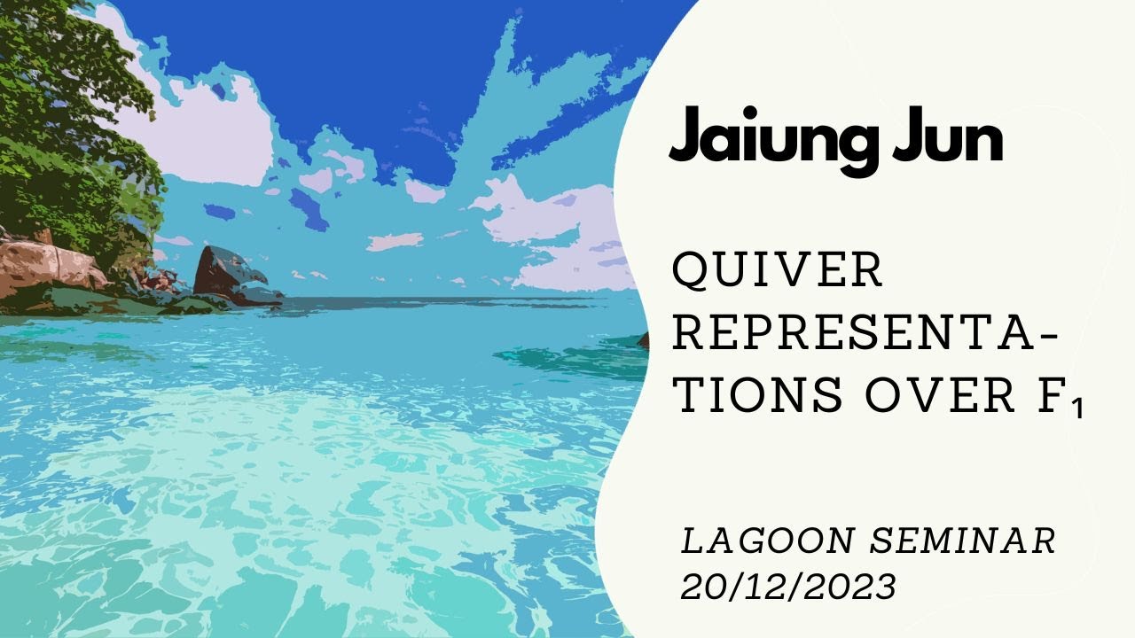 Jaiung Jun: Quiver representations over F₁