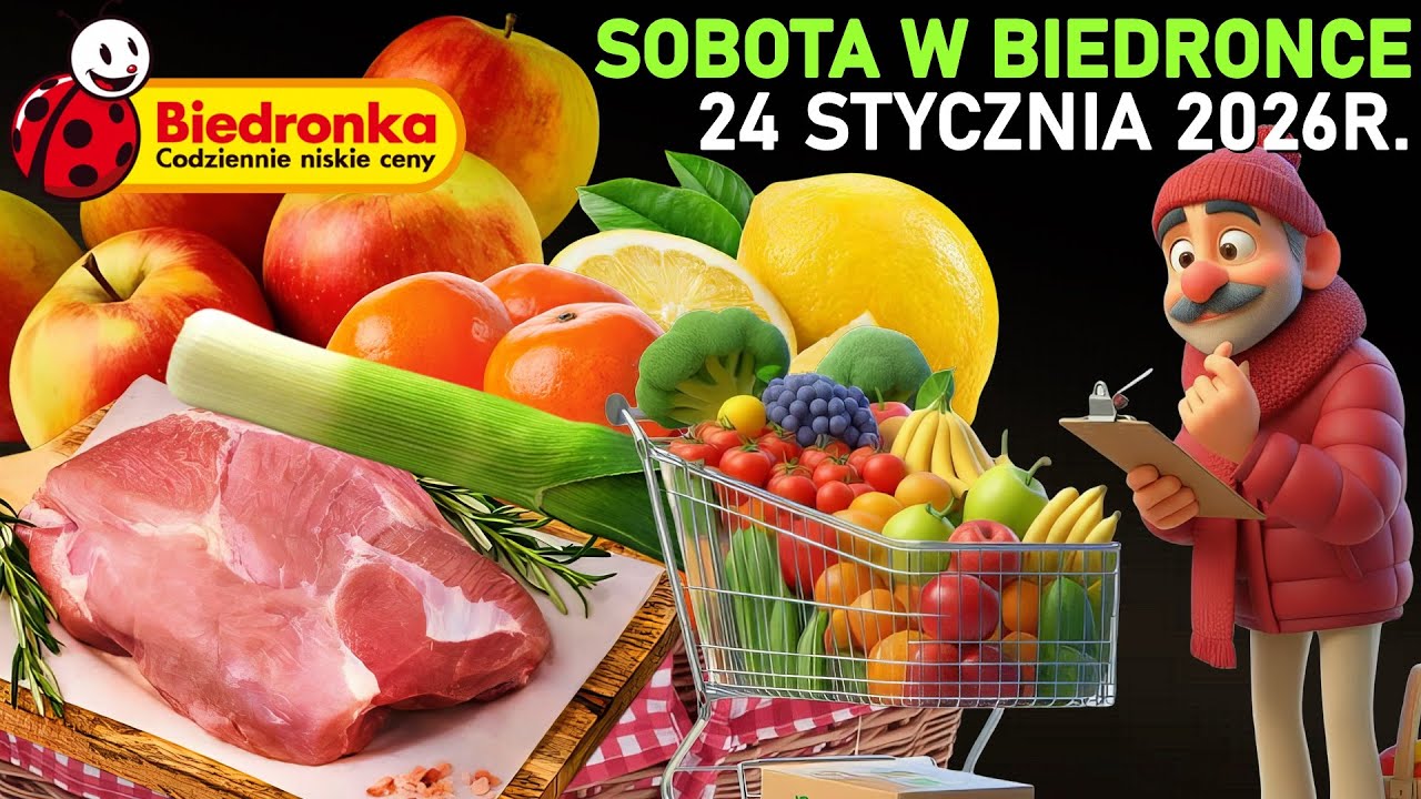 BIEDRONKA | Nowa Oferta | Sobota 24.01.2026 | Tania Sobota w Biedronce !