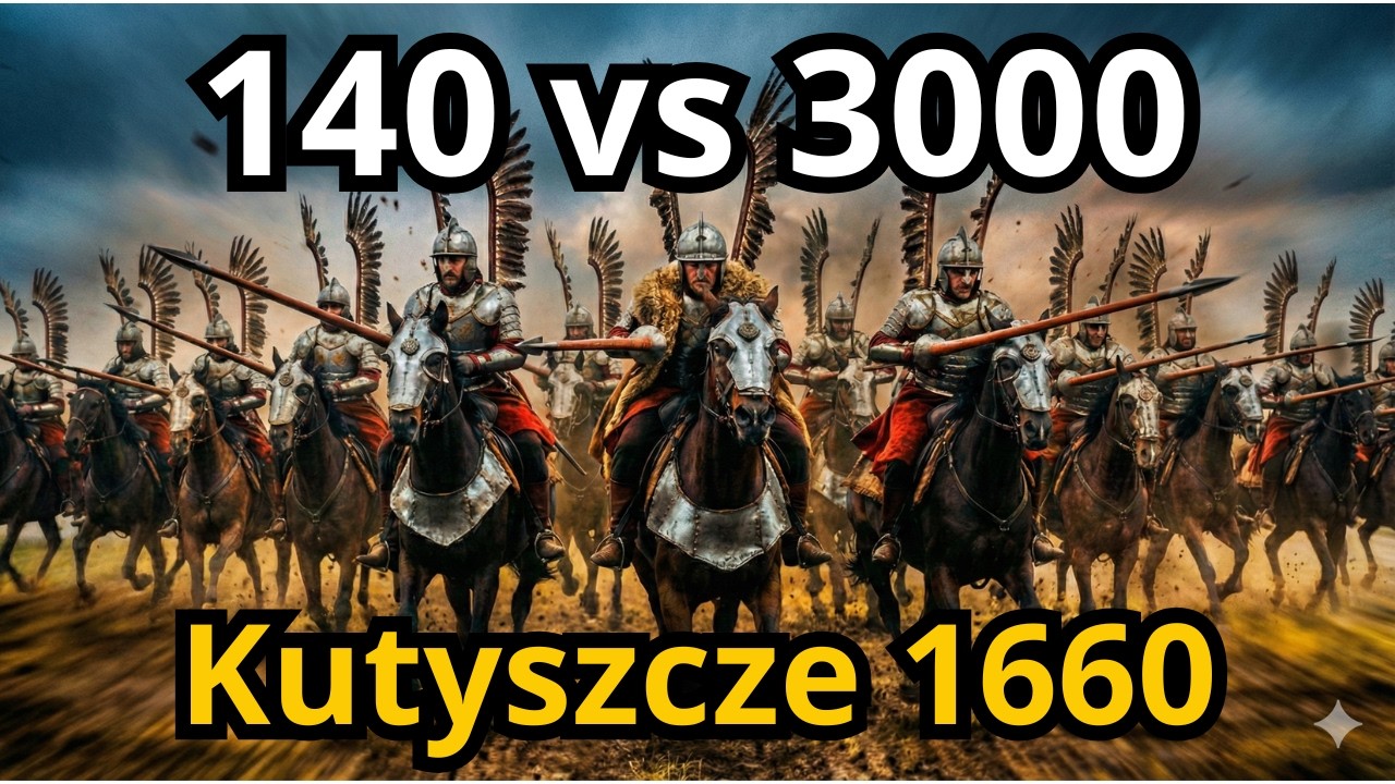 140 vs 3000 - Niemożliwa szarża husarii pod Kutyszczami 1660