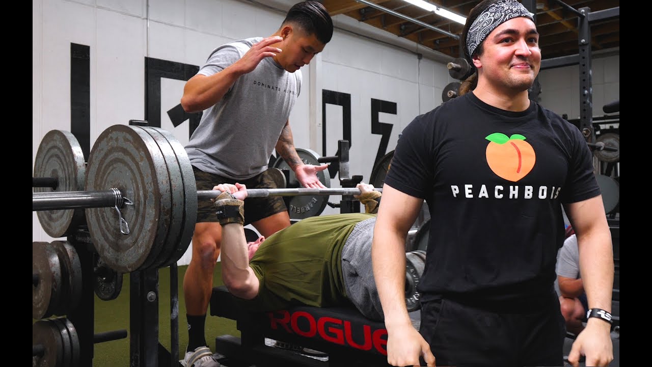 315LB BENCH CHALLENGE w/ Omar Isuf & Silent Mike