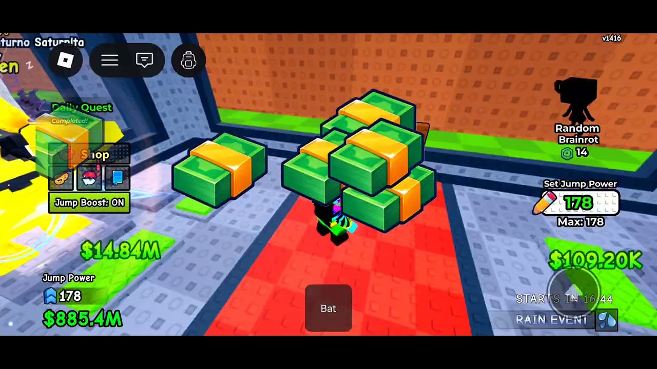 Playing jump for brainrots