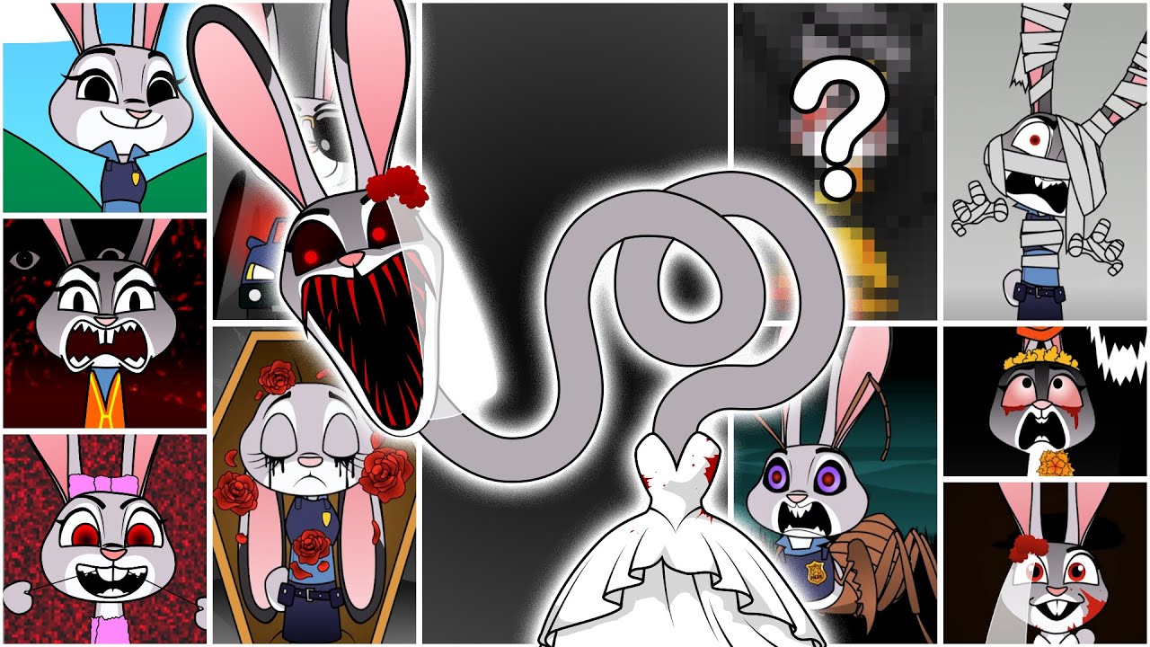My Sprunki OC: Judy (Phase 1 to Phase 18 from Zootopia)