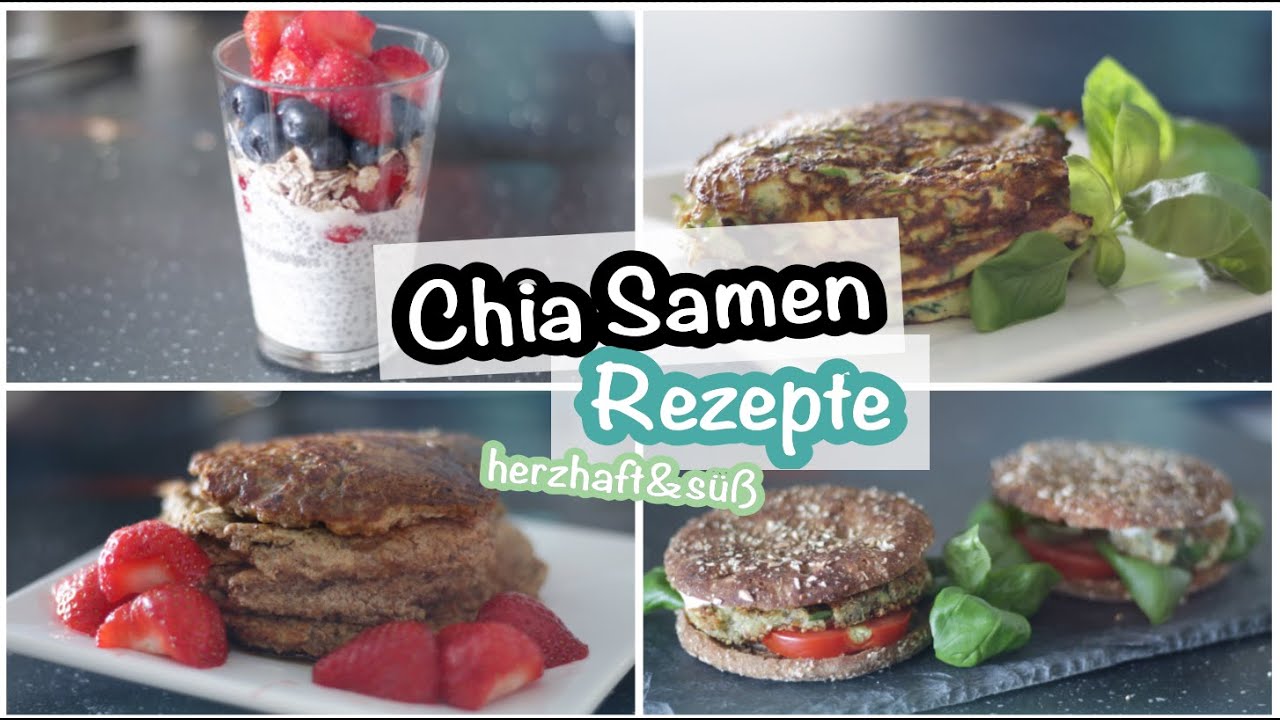 CHIA SAMEN Rezepte | herzhaft & süß  | Kisu