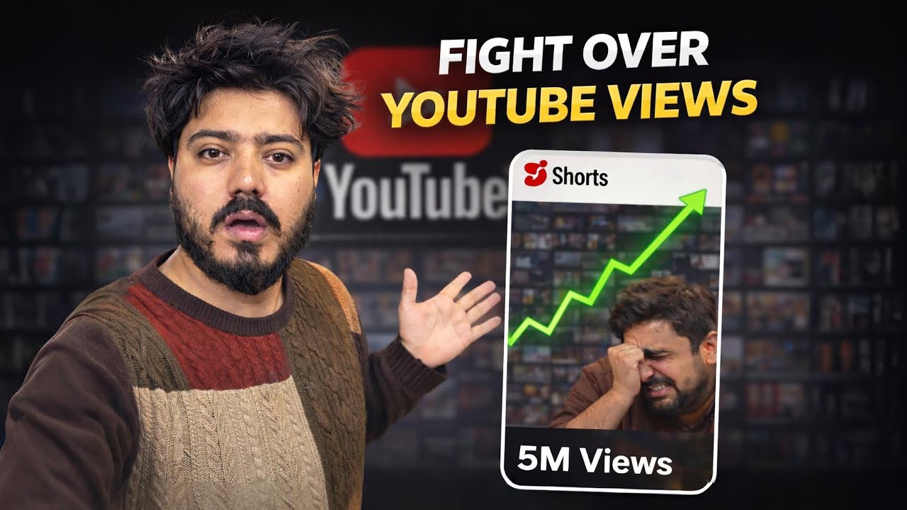 Me & Junaid Fight Over YouTube Views 🔥😂