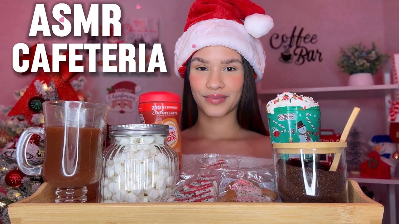 ASMR cafetería amable roleplay en español ☕️