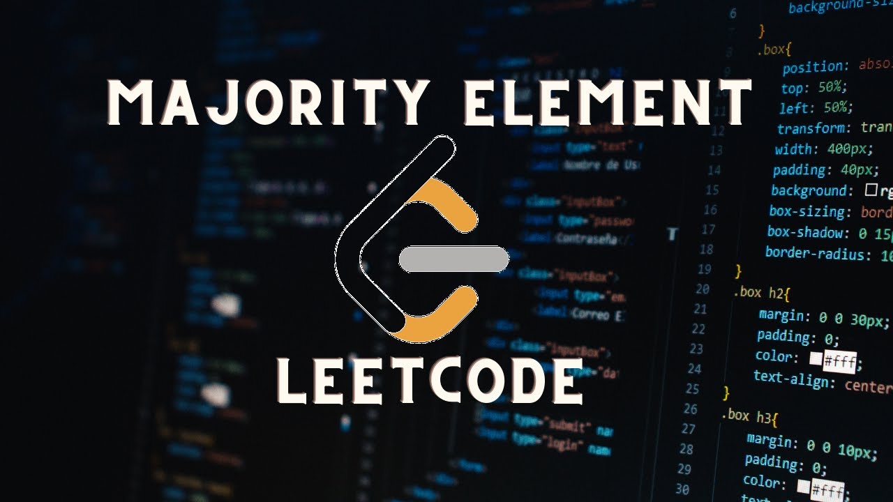 Majority element | Divide and Conquer | Leetcode 169