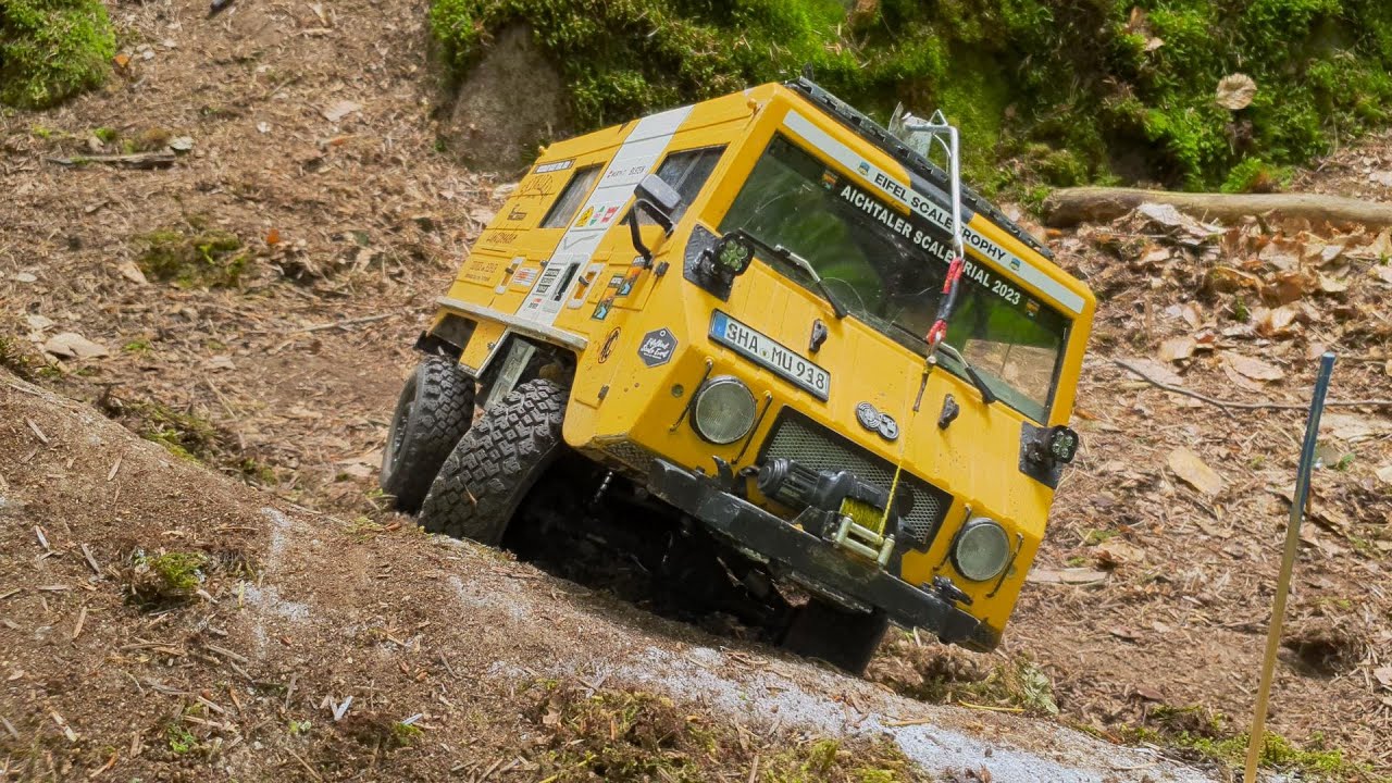 Aichtaler Scale Trial 2023 - Highly detailed RC Cars