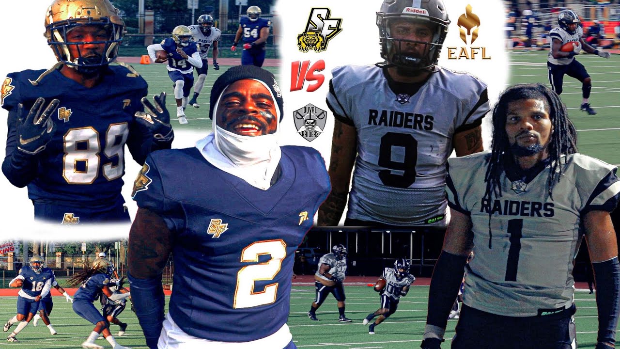 Must 👀 This Game Got Heated From The Jump 🔥 SF Wolverines Vs Duval Raiders EAFL Playoffs 2025 🏈🔥