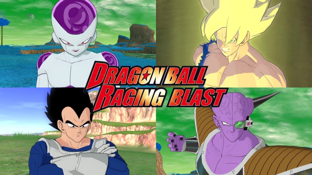 Dragon Ball Raging Blast - Frieza Saga (4K 60FPS)