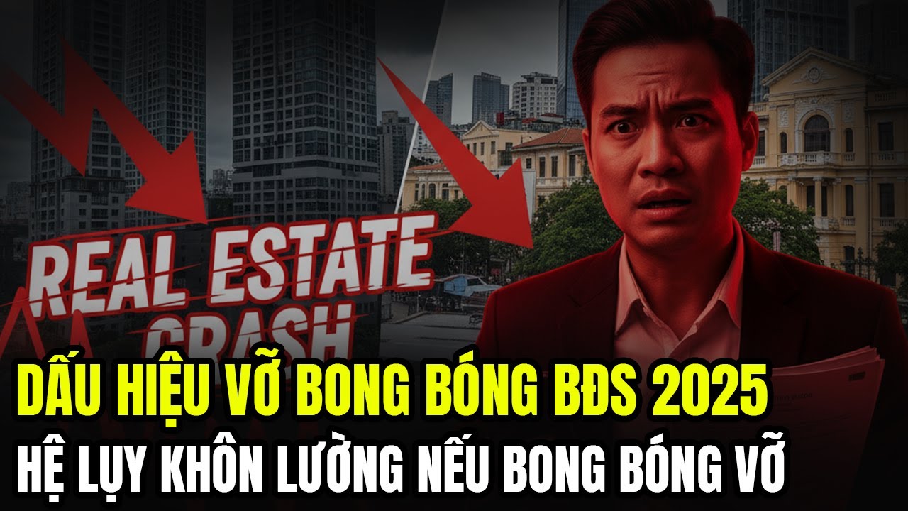 Dấu Hiệu Vỡ Bong B&oacute;ng BĐS Việt Nam 2025: Khi N&agrave;o Sẽ Xảy Ra V&agrave; Hệ Lụy?