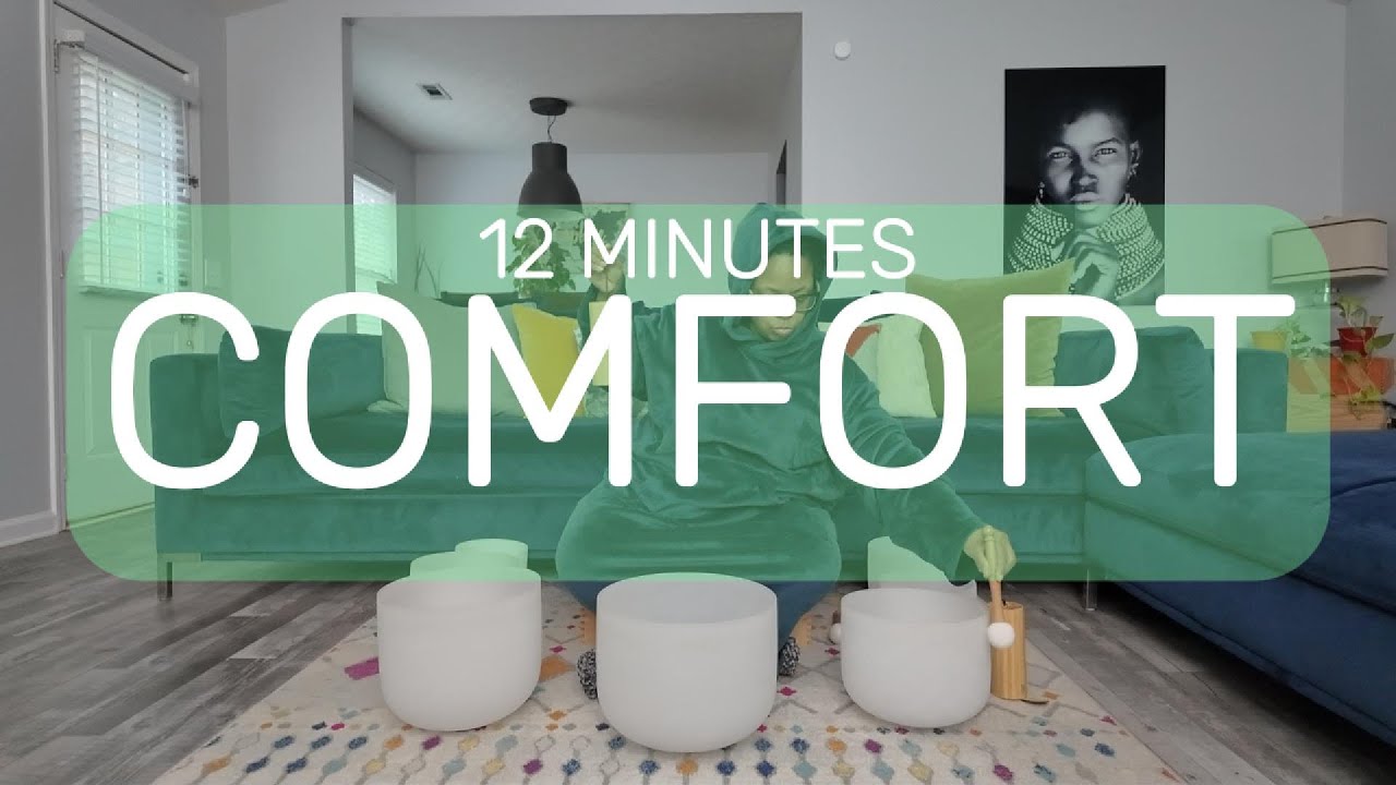 12 Minute Winter Comfort Sound Bath | Frequencies for Snowy Days & Icy Nights