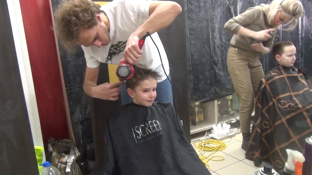 Man competition hairstyle