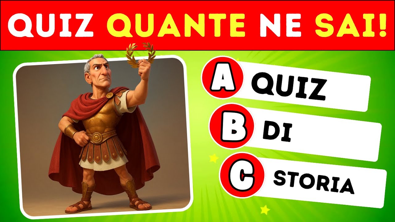 Quiz - Quanto ne sai di Storia Italiana? Mettiti alla prova con 30 domande!