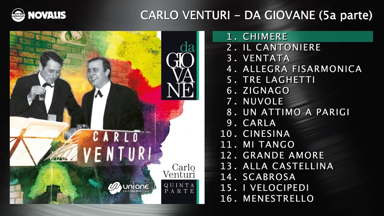 Carlo Venturi - Da giovane (5a parte) ALBUM COMPLETO - Audio ufficiale
