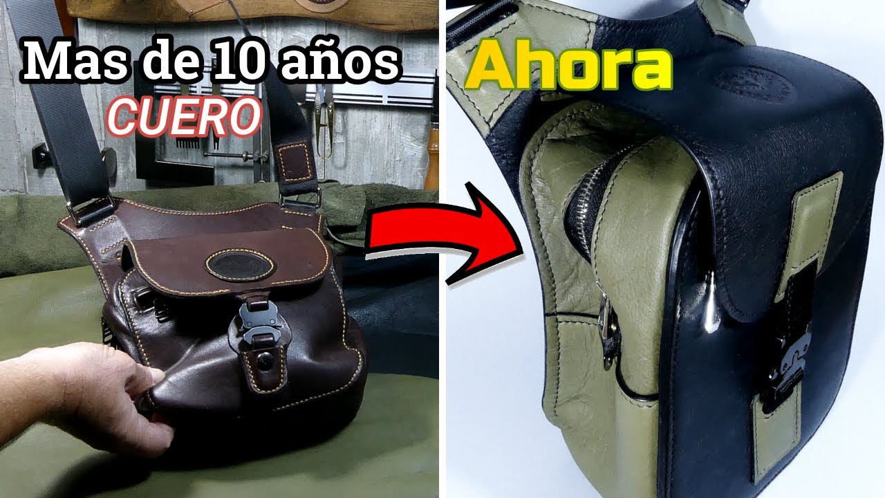 Fabrico Bandolera De Cuero a Partir de una que hice hace Más De 10 Años [Artesanía en Cuero]