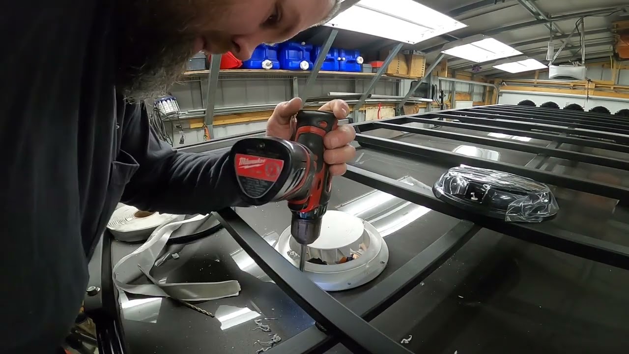 Maxx air dome fan install f150 overlanding