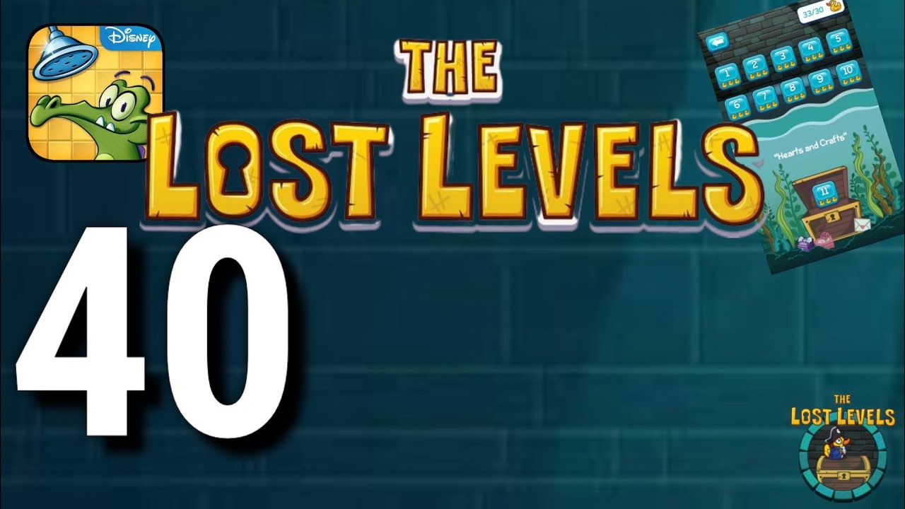 Where's My Water? - Gameplay Walkthrough Part 40 | Lost Levels (Android, iOS) | GAMING Kid