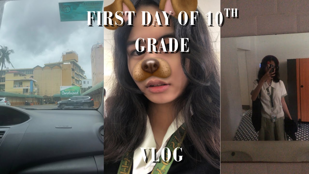 First Day of 10th Grade!