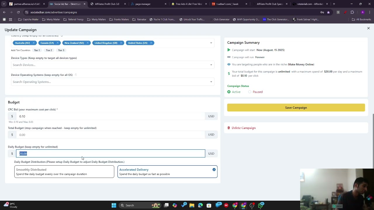 Social Ad Bar Training with Email PPC