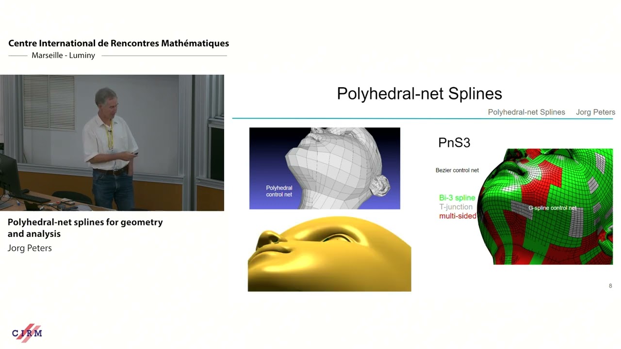 Jorg Peters: Polyhedral-net surfaces for geometry et analysis