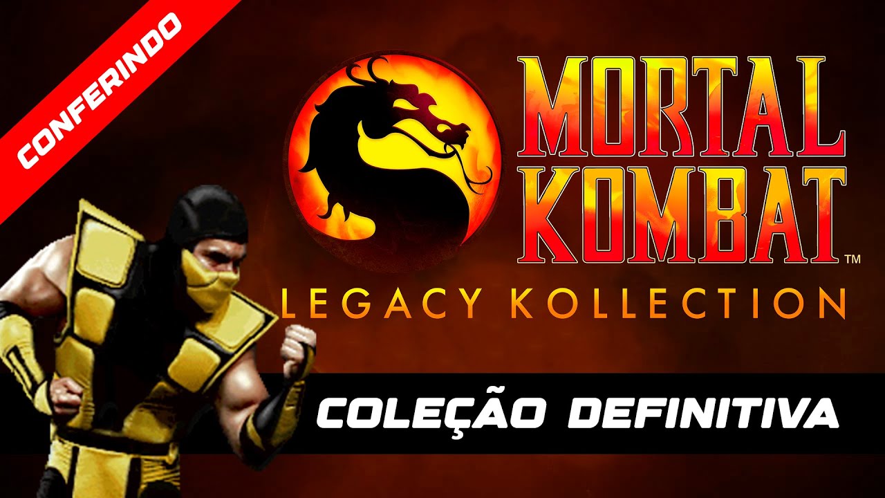 Conferindo Mortal Kombat Legacy Kollection a Coleção definitiva