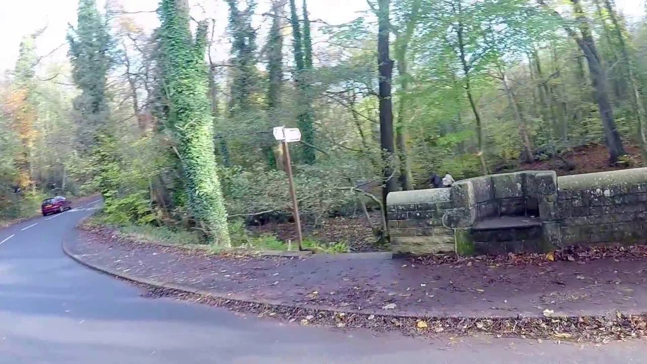 Sheffield - Riding down the hill from Ringlinglow Rd to Hunters Bar