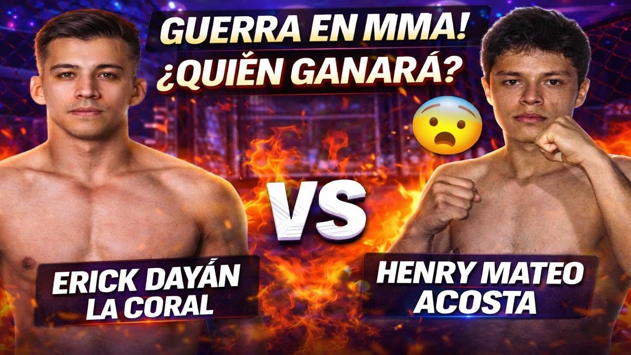 Black Pantro vs The World 2 | Pelea 12 (MMA): Erick “La Coral” Dayan vs Henry Mateo Acosta