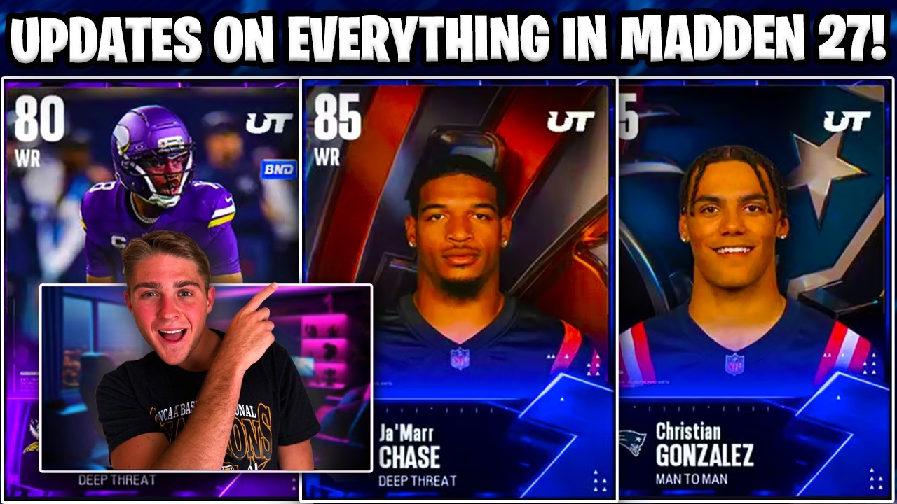 UPDATES ON EVERYTHING IN MADDEN 27! PROMO LEAKS! TEAM BUILDER, CORE ELITE WR & CB REVEALS + MORE!