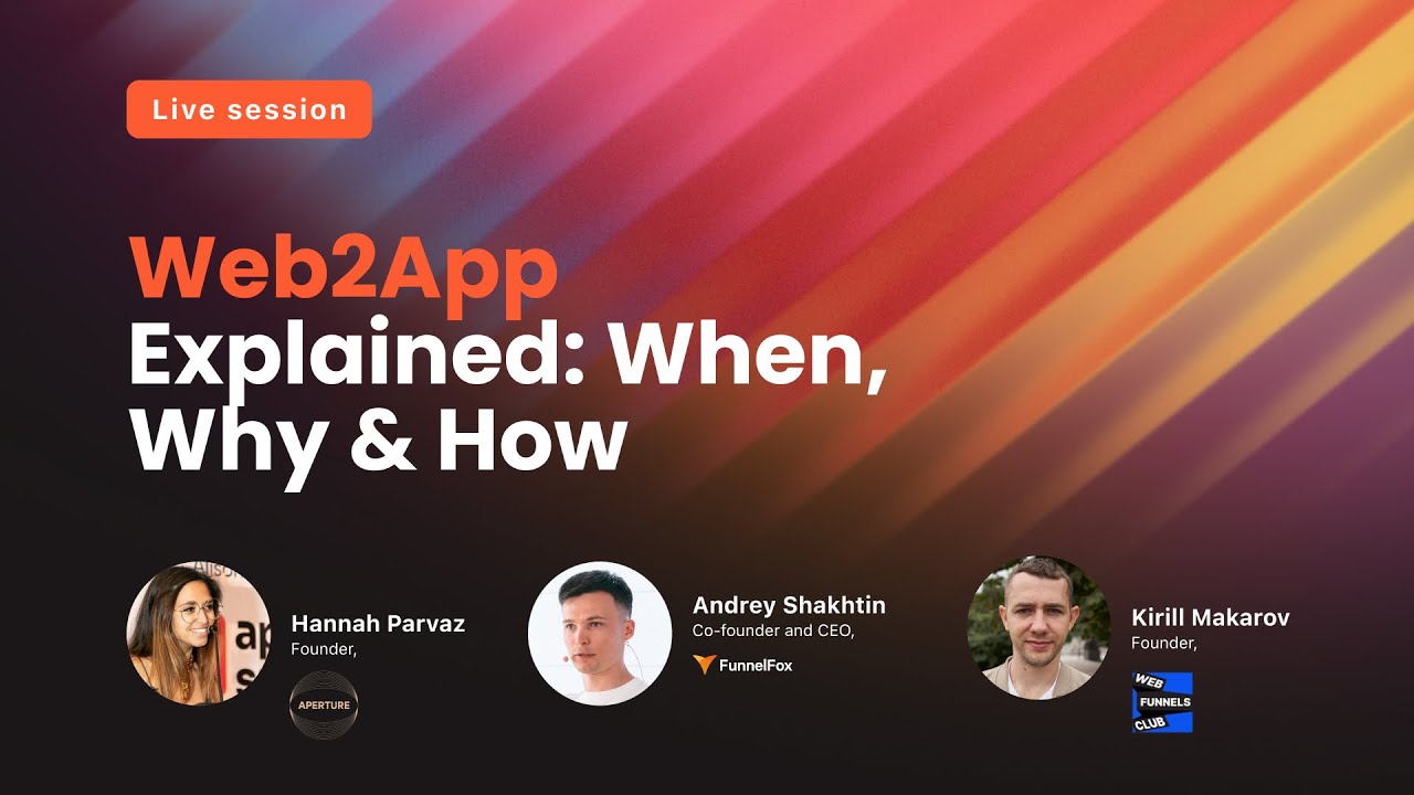 Web2App Funnels Explained: When, Why & How Your App Can Benefit from Them