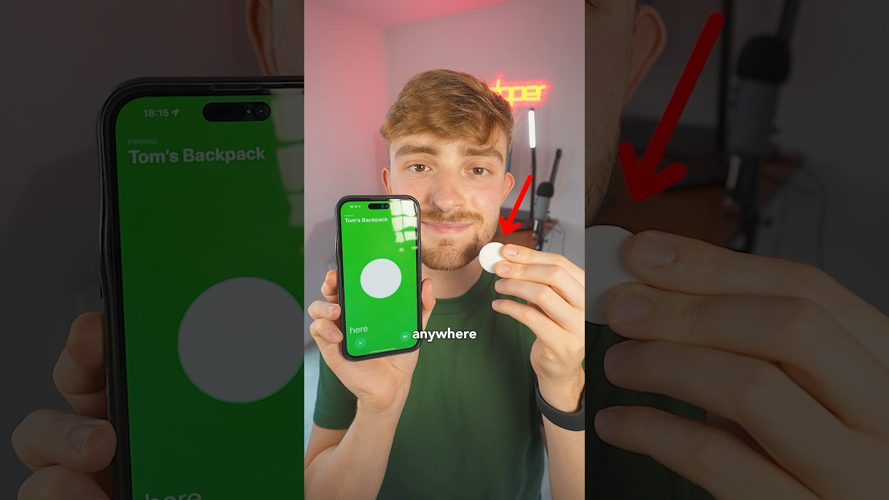 How Apple AirTags actually work! 🤯 #tech