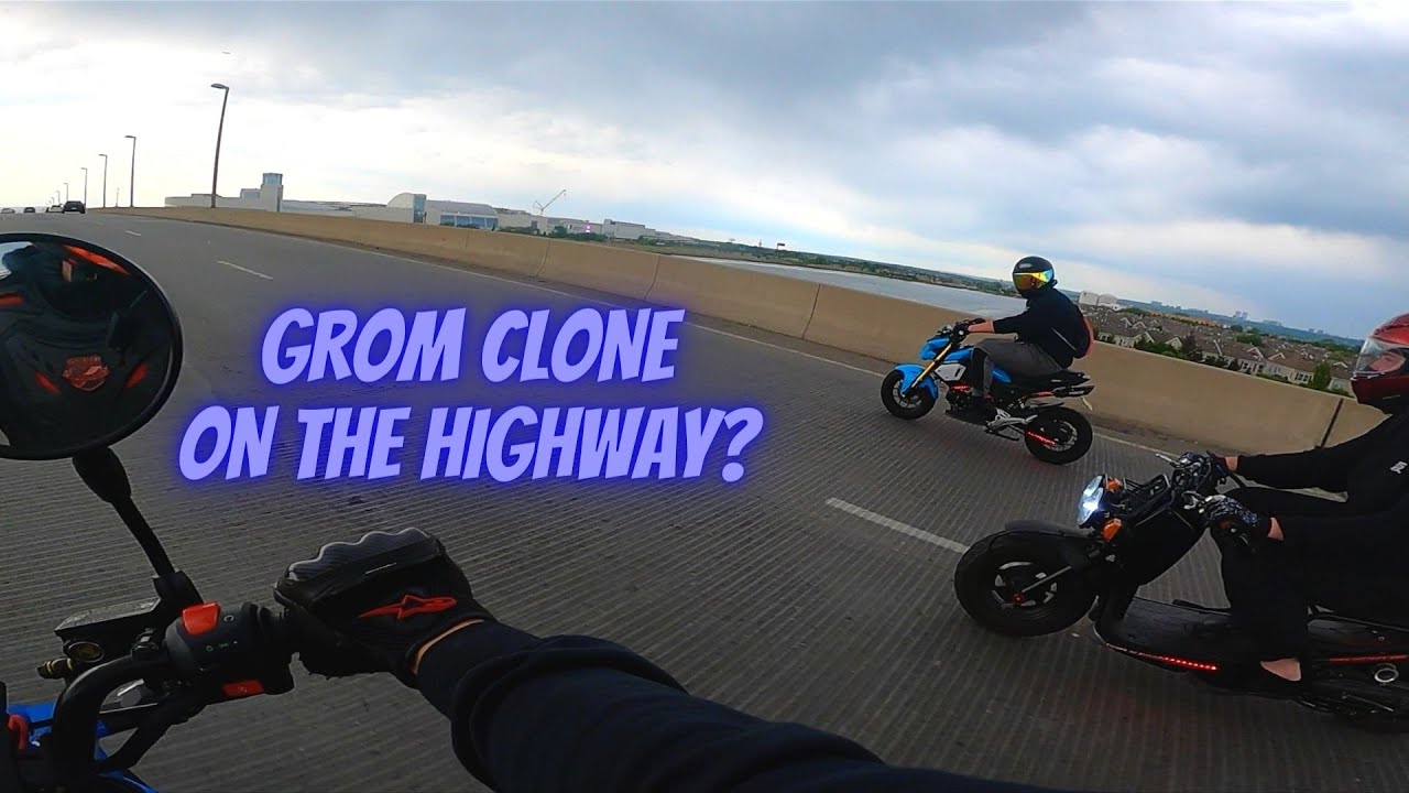 Can You Ride a Grom Clone on the Highway?
