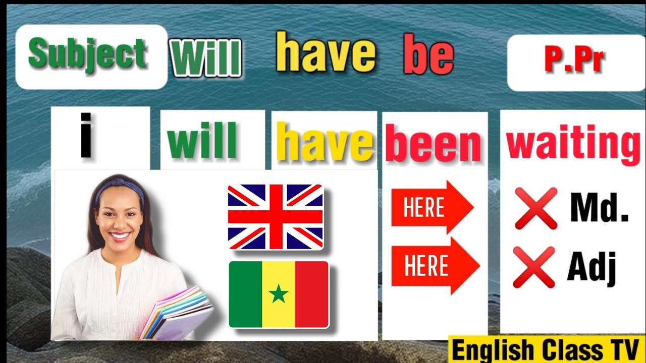 L 12- Grammar - Future Perfect Continuous | wolof anglais ✍️.